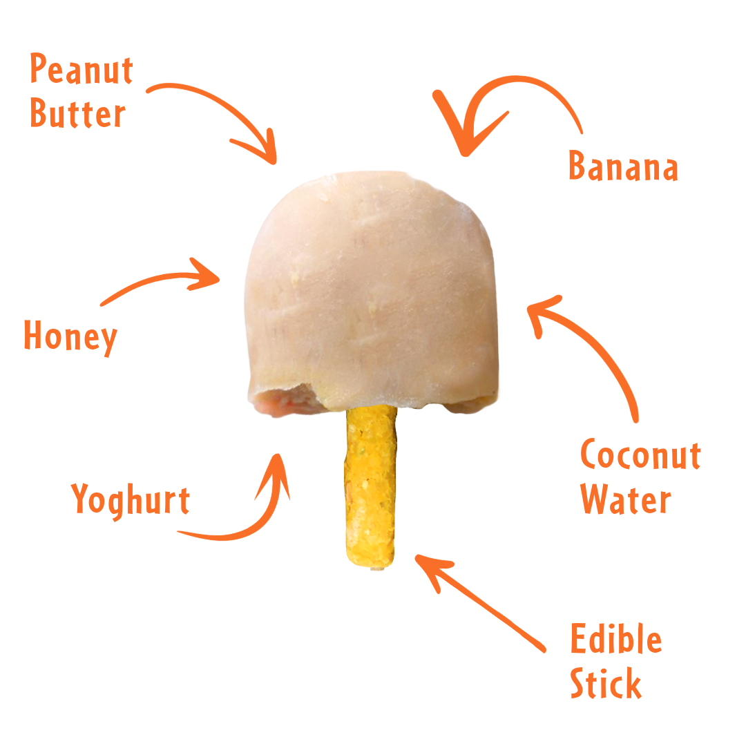 Banana Peanut Butter (6pcs)